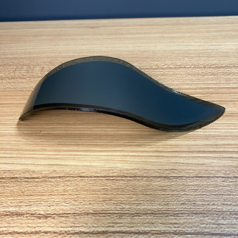 Lotus‎ Flower Lamp Black Frosted Glass Petal Replacement Part (S Curve Shape)